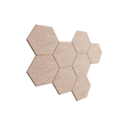 Alpha Acoustic Tile Hexagon - Opal