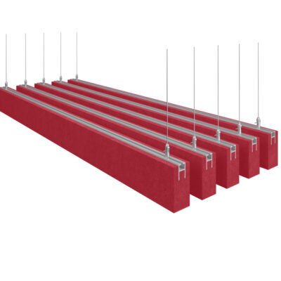 Alpha Beam Unprinted - Cherry Red