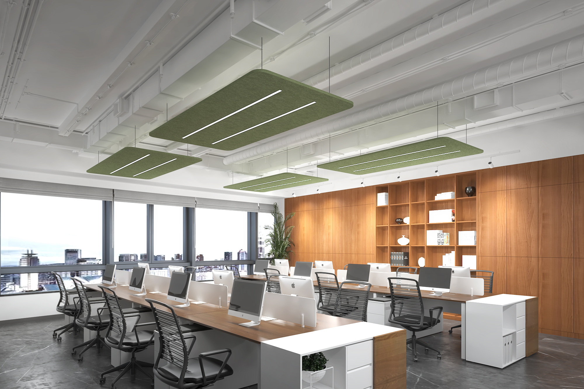 Lume - Acoustic Lightning Solution 2400mm x 1200mm