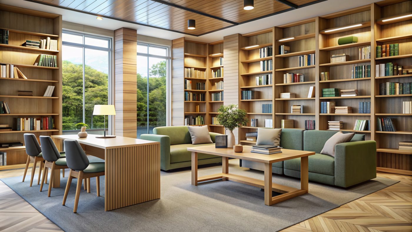 library acoustic