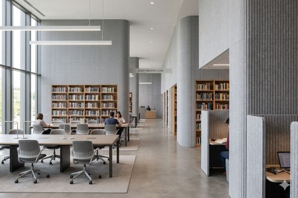 Panneaux muraux de bibliothèque